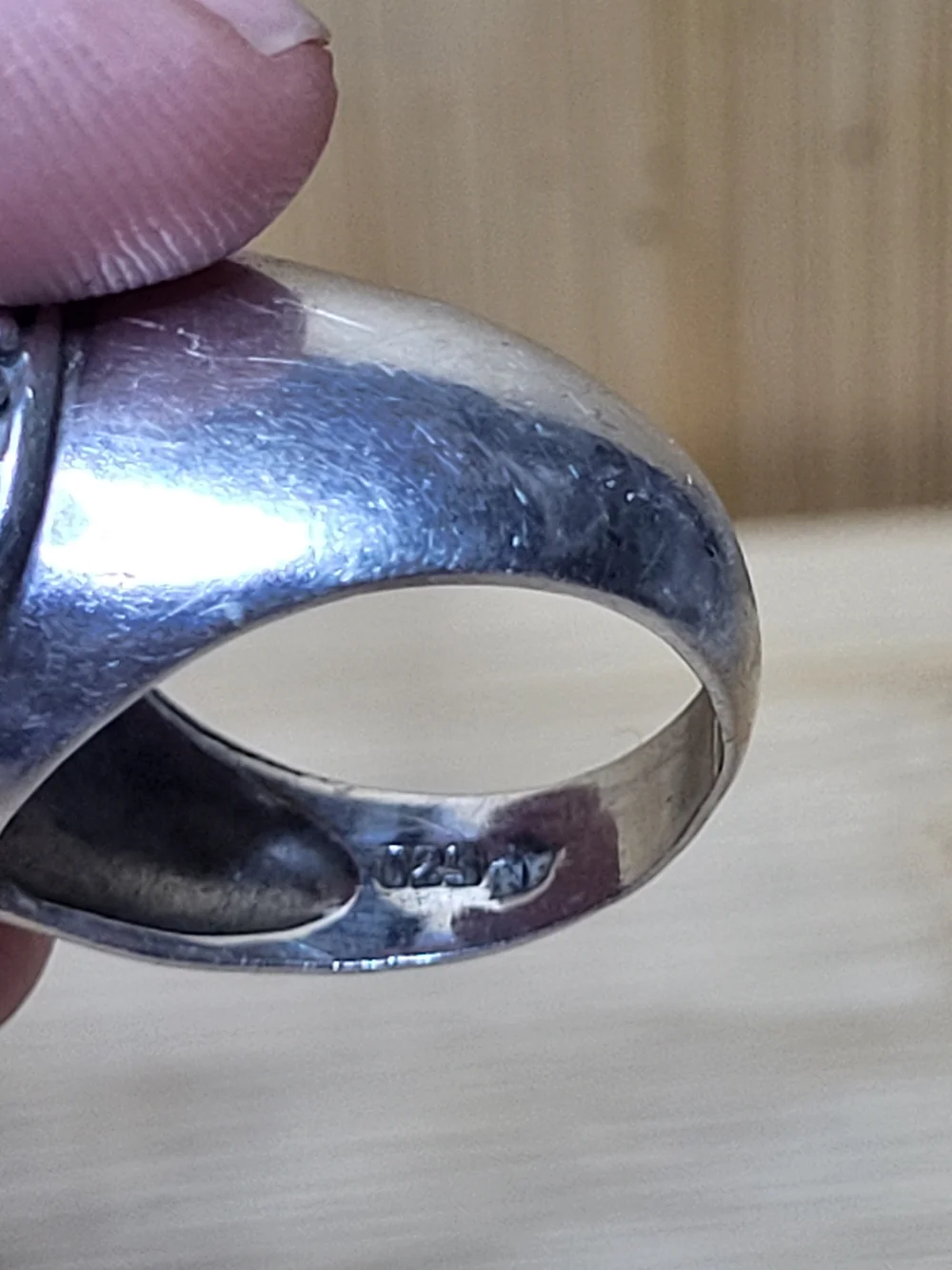 Vintage Estate- Intricate Filigree Dome Ring - 925 Sterling Silver Sz8